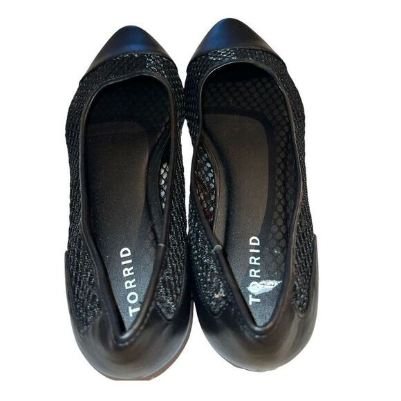 Torrid black mesh flats! New - Picture 8 of 9